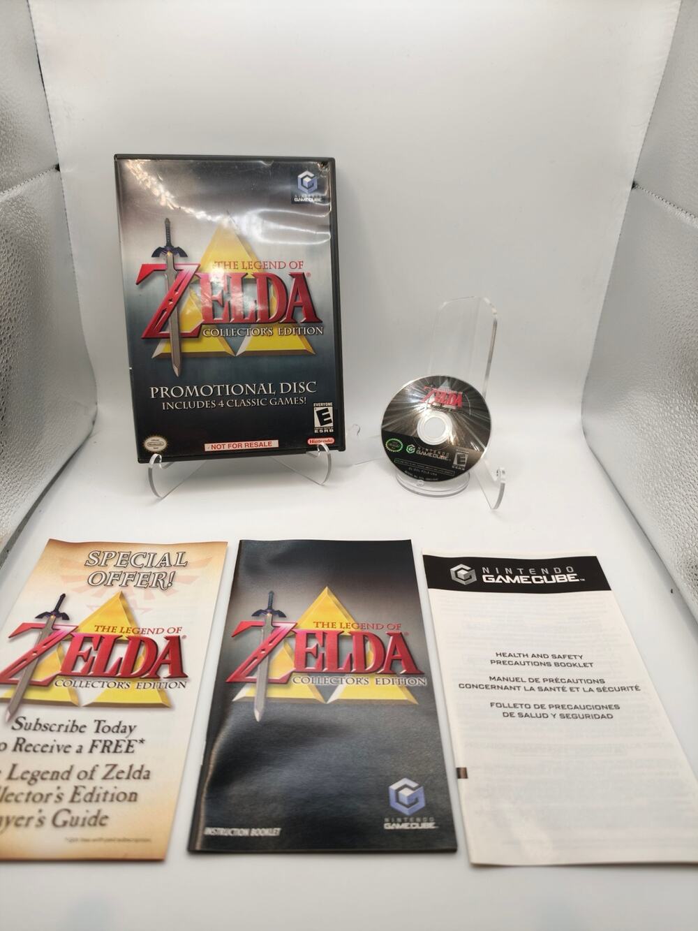 Zelda Collector's Edition GameCube CIB Promo Disc